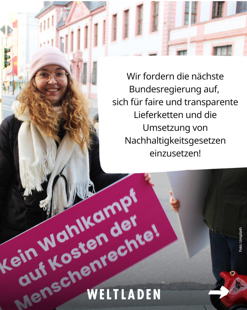 Kein Wahlkampf auf Kosten der Menschenrechte Foto 2