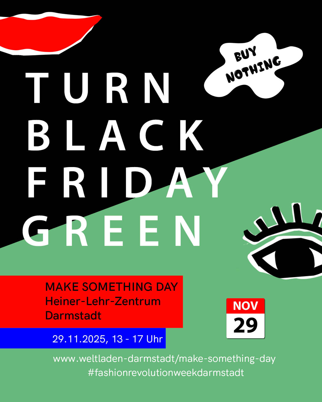 Turn black friday green