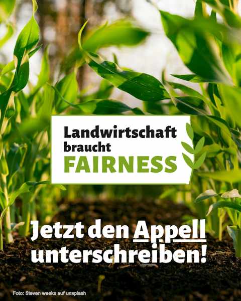 Faire Preise für Erzeuger:innen – jetzt unterschreiben!