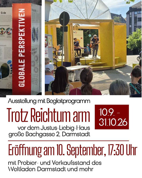 Ausstellung „Trotz Reichtum arm“