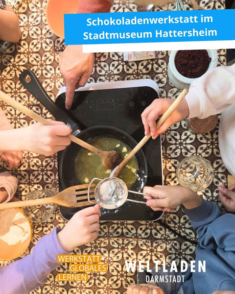 Schokoladenwerkstatt im Stadtmuseum Hattersheim